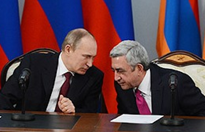 Putin və Sarkisyan arasında telefon danışığı olub