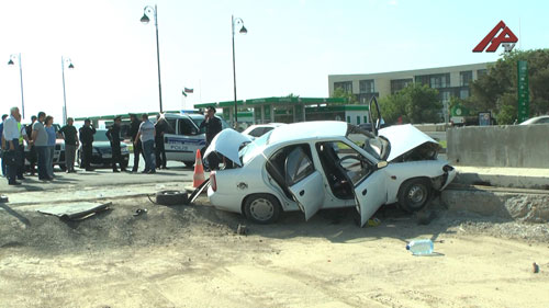 Bakıda ölümlə nəticələnən yol qəzası