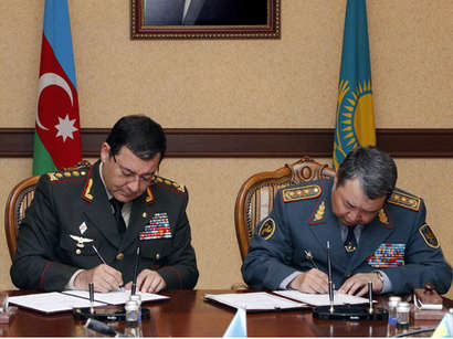 Azərbaycan və Qazaxıstan arasında protokol imzalandı