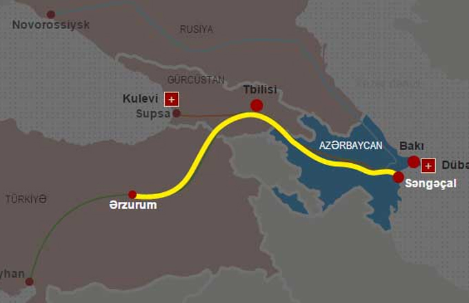 Bakı-Tiflis-Ərzurum təbii qaz boru xəttində kameralar quraşdırılacaq