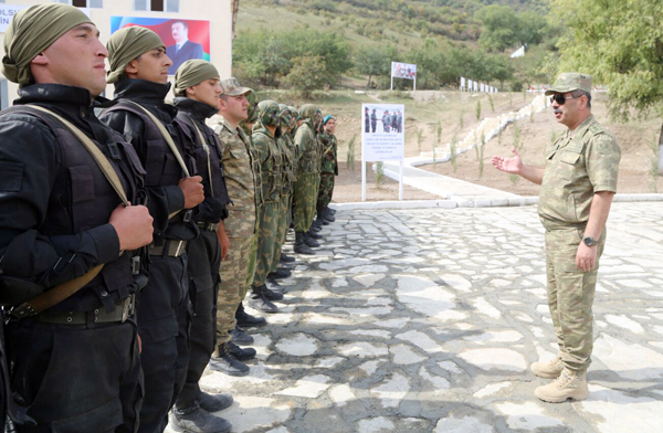 Cəbhəyanı bölgədə yeni dağ hazırlığı təlim mərkəzinin açılışı olub – FOTO