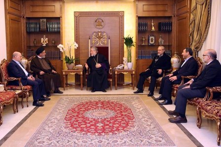 Erməni katolikosu “Hizbullah”la görüşdü – FOTO