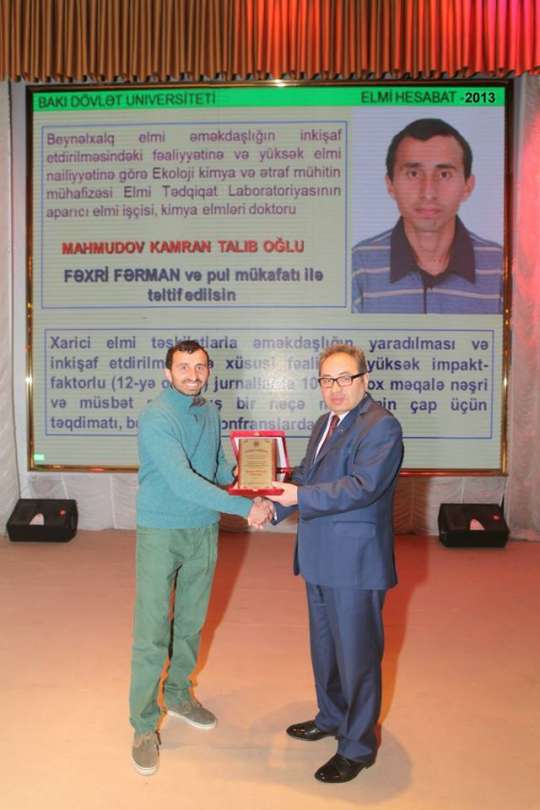 Gənc alim Azərbaycan elmində ilkə imza atdı