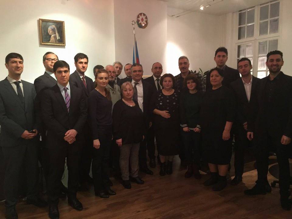 20 yanvar şəhidləri Brüsseldə anıldı