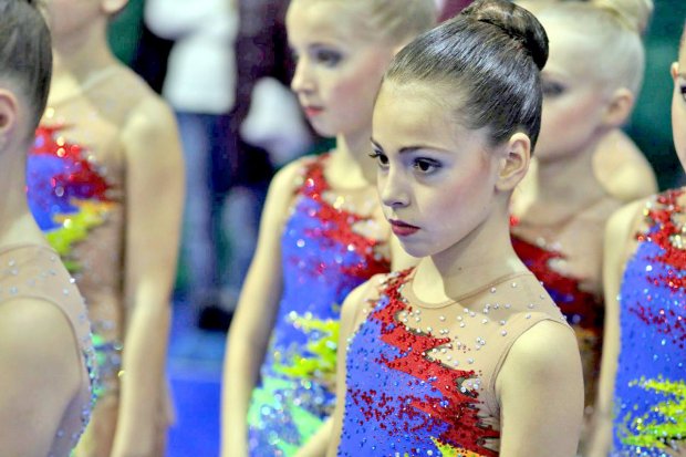 Azərbaycanlı qız bədii gimnastika yarışında qızıl medal alıb