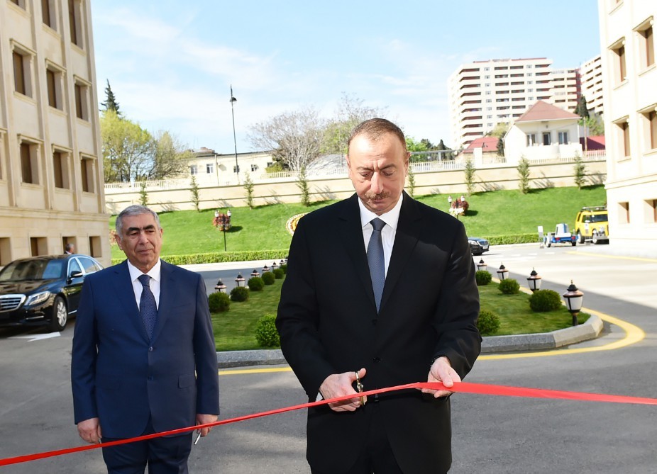 “Azəravtoyol” ASC-nin yeni binasının açılışı oldu-FOTO