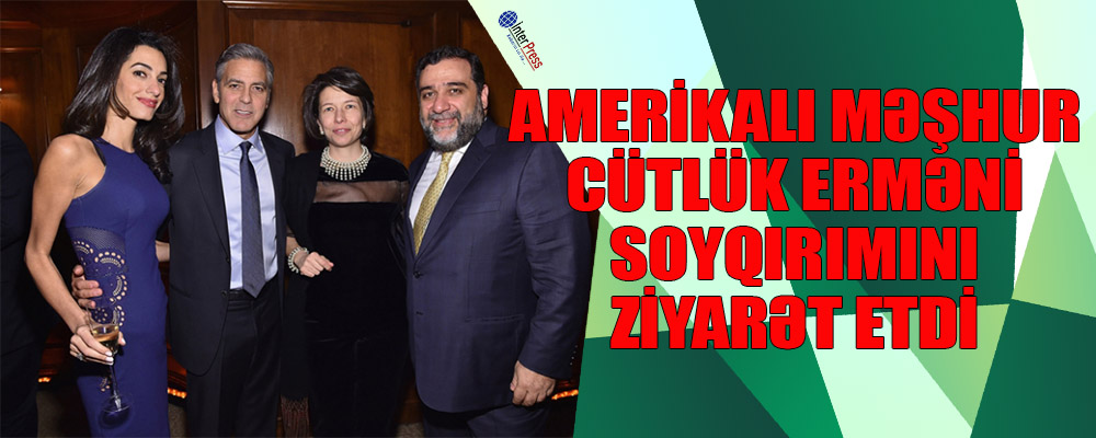 Amerikalı məşhur cütlük erməni soyqırımını ziyarət etdi-VİDEO