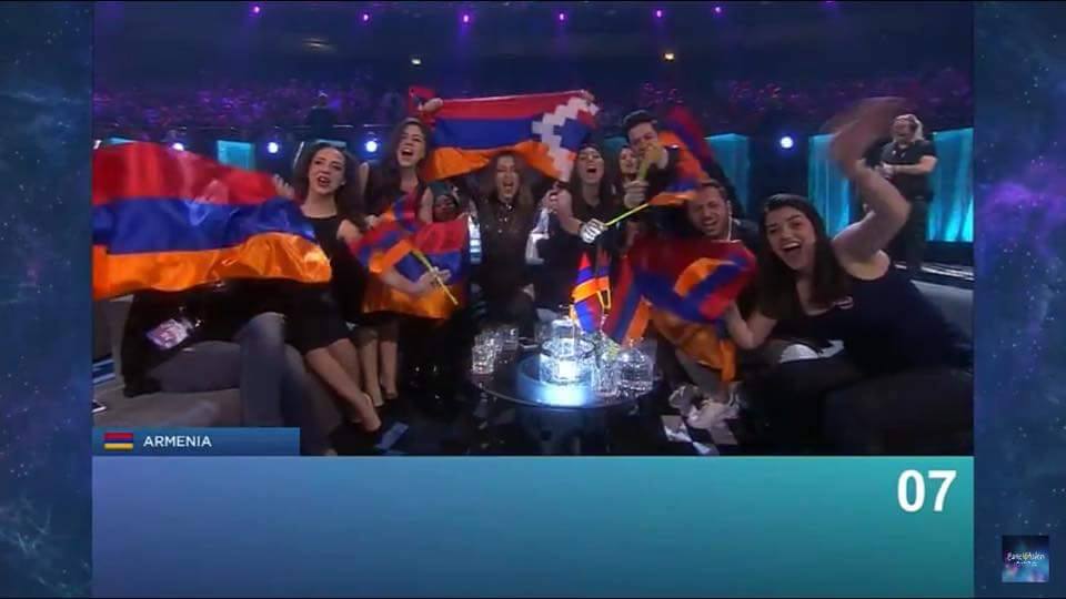 Ermənilərin Eurovision təxribatı – Video