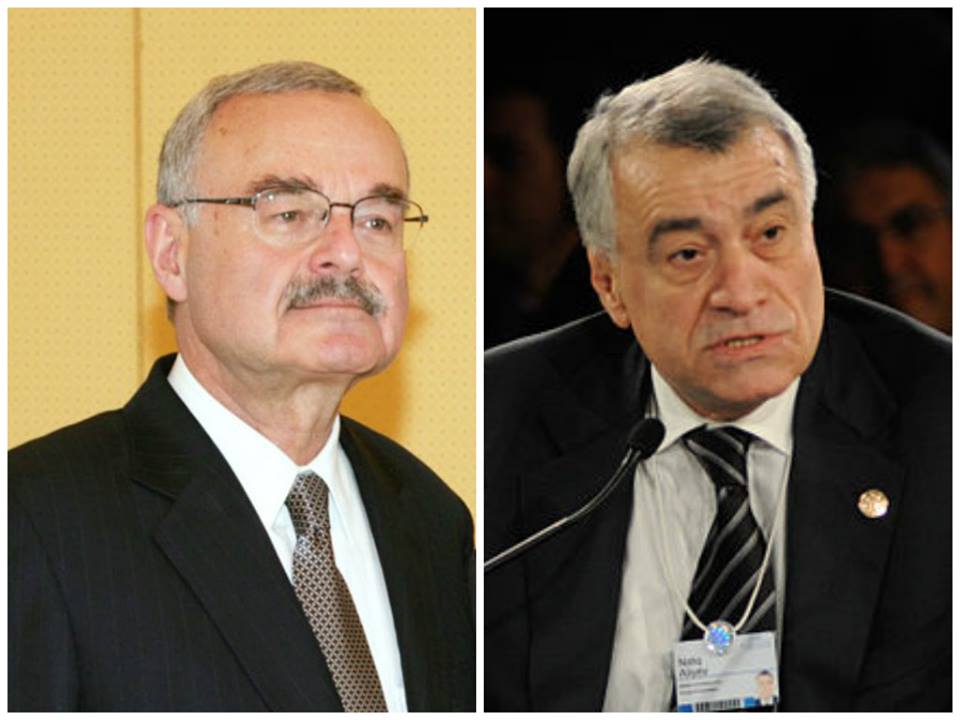 Artur Rasizadə ilə Natiq Əliyev Gürcüstana gedir