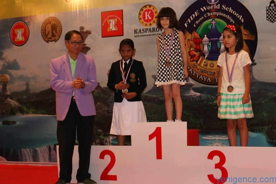 7 yaşlı Leyla Budaqova dünya çempionu oldu
