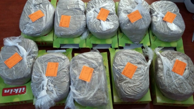 Azərbaycandan keçən 213 kiloqram heroin Gürcüstanda tutuldu