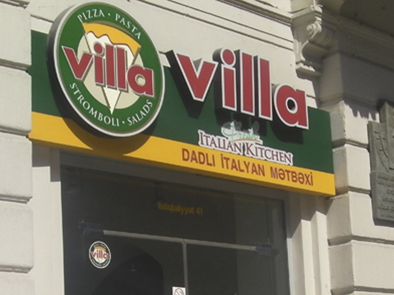 Məzahir Pənahovun “VİLLA” restoranı fəaliyyətini dayandırdı