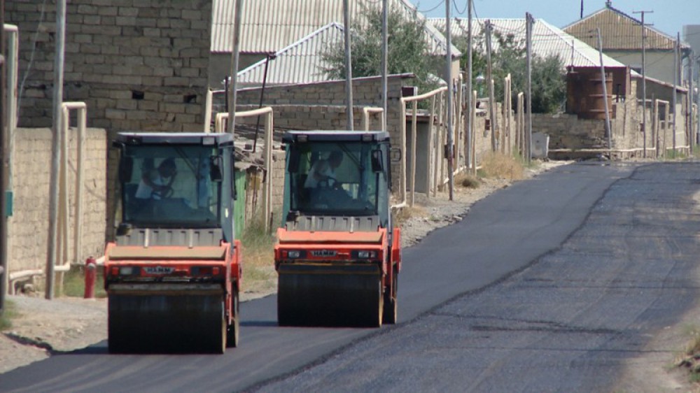 Bakının daha bir küçəsində təmir işləri başa çatdı