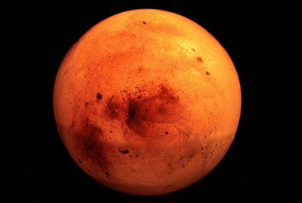 Marsa qar yağdı