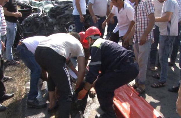 Tovuzda ağır qəza – Polis zabiti öldü – YENİLƏNİB