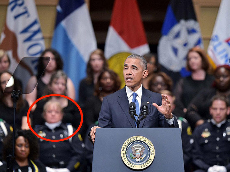 Obama danışdı, polis zabiti yatdı