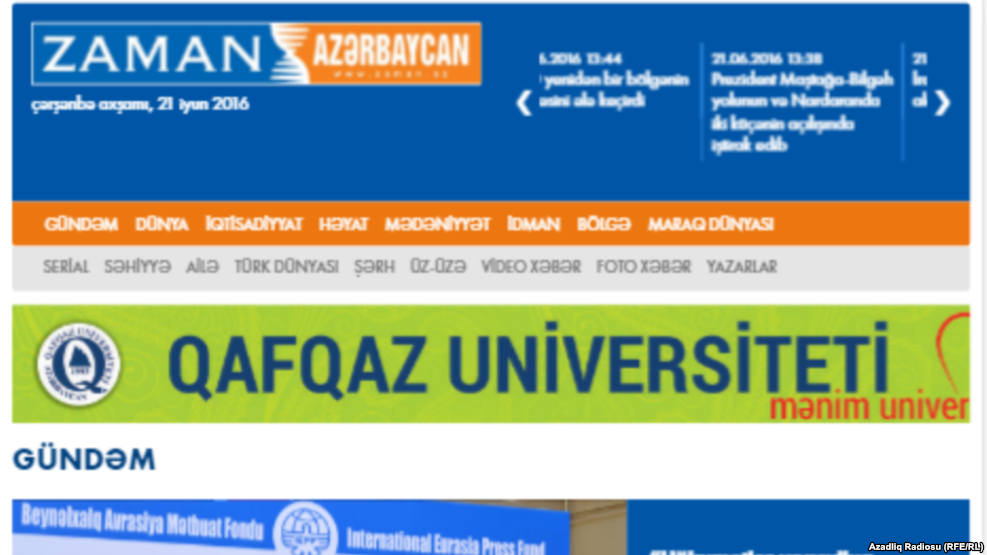 “Zaman-Azərbaycan” qəzetinin təsisçiləri bəyanat yaydı