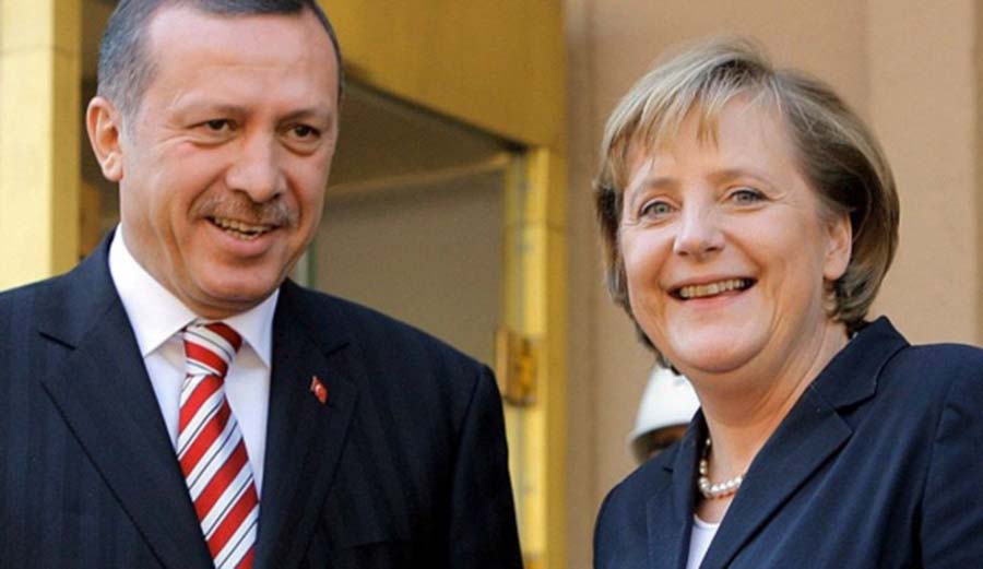 Merkel Ərdoğanla görüşəcək