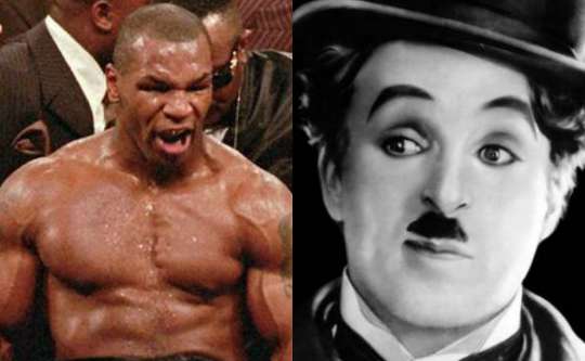 Mark Tayson və Çarli Çaplini izləyən sirli adamlar