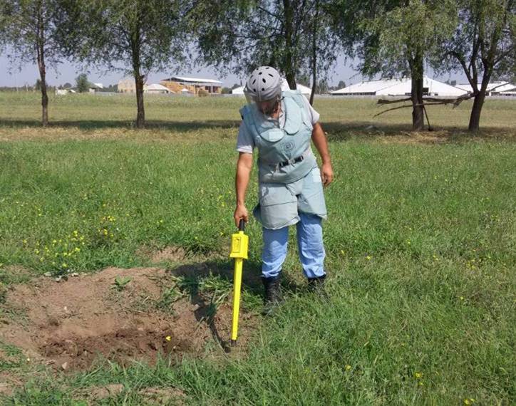 ANAMA: Ağdam və Tərtərdə 15 000 kv.m ərazi yoxlanılıb
