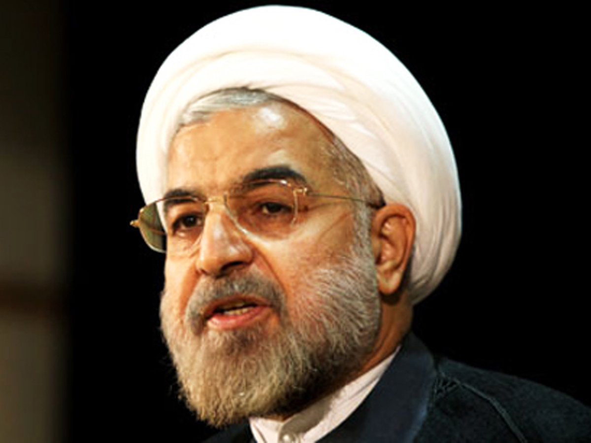 Həsən Ruhani: İran qardaş Azərbaycanla münasibətləri son illər inkişaf etdirib