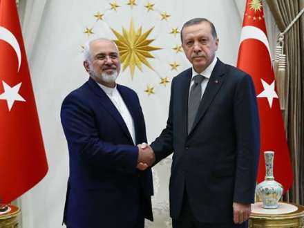 Türkiyə prezidenti İran XİN başçısını qəbul edib