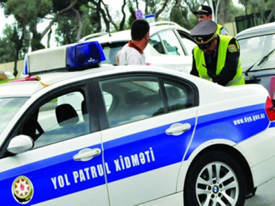 Yol polisi 20 gündə yazılan cərimələrin sayını açıqladı