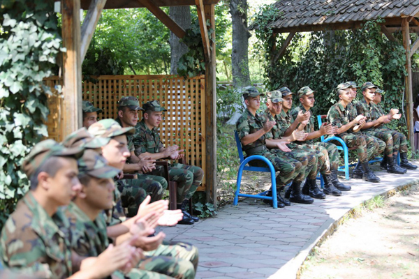 Aprel döyüşçüləri Lənkəranda – FOTO