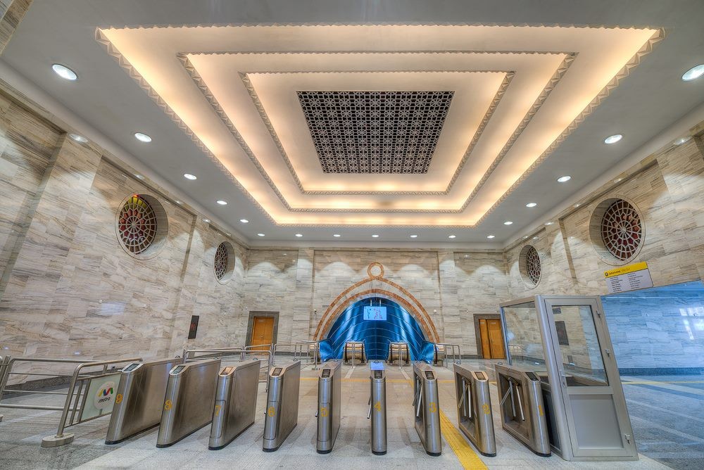 “Elmlər Akademiyası” metro stansiyasının əsas vestibülü açıldı-FOTO