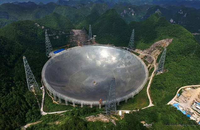 Dünyanın ən böyük radioteleskopu işə başladı