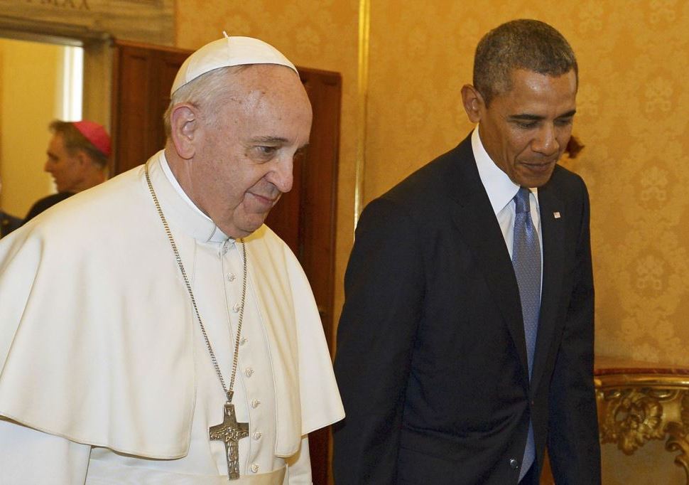 Obama və Roma Papası Şimon Peresin dəfninə gedir