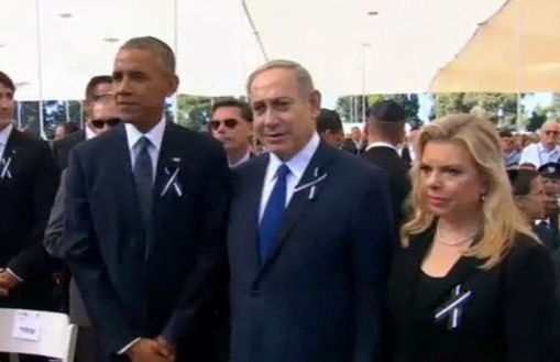 Obama Peresin cənazəsində