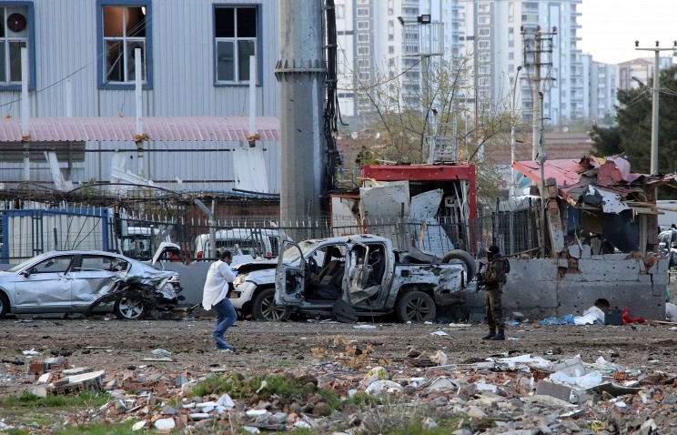 Antalyada güclü partlayış olub