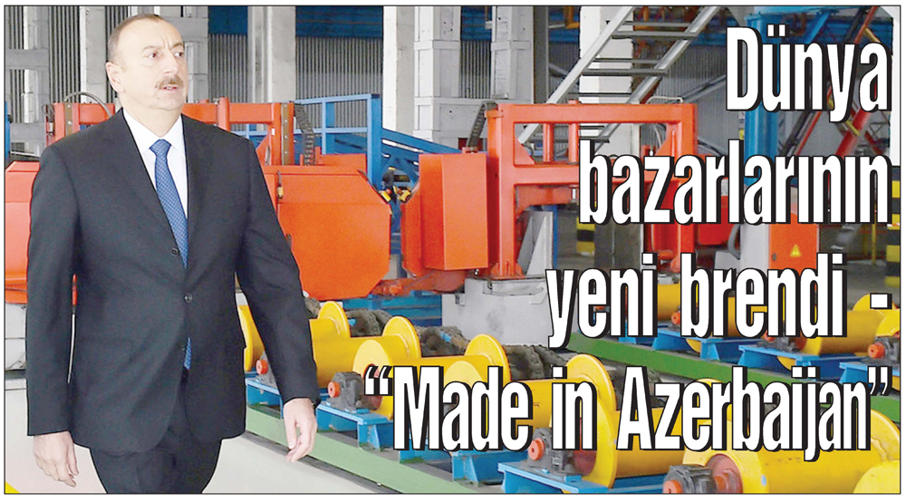 “”Made in Azerbaijan brendi ixracı stimullaşdıracaq” – ŞƏRH