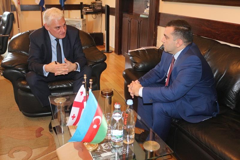 Batuminin şəhər meri ilə Azərbaycanın Baş konsulu arasında görüş keçirilib