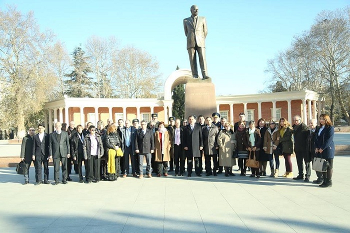 İspaniyalı qonaqlar Gəncədə