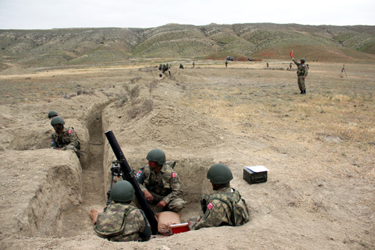 İşğal altında olan Azərbaycan ərazilərində hərbi təlimlər keçirilir