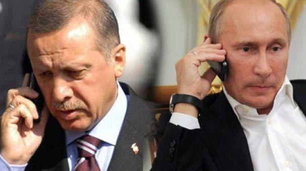 Ərdoğanla Putin arasında telefon danışığı olub