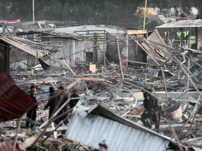 Meksikada bazar PARTLADI: 31 ölü