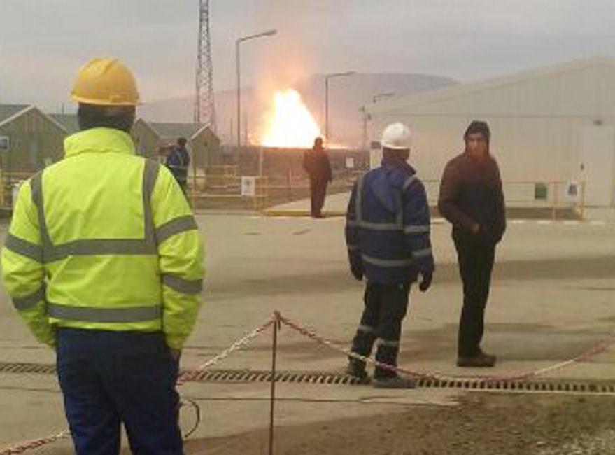 Bakıda qaz kəmərində baş vermiş yanğın söndürülüb