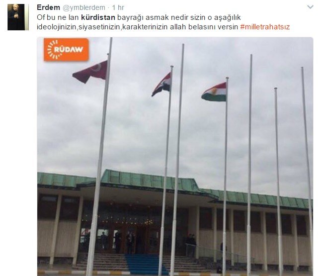 Atatürk hava limanında Kürdüstan bayrağı qalmaqalı – VİDEO