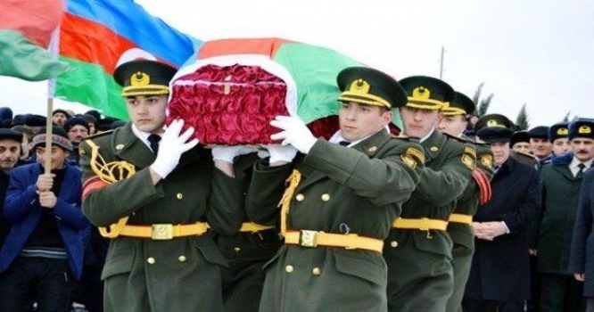 Şəhid hərbçimiz Tovuzda torpağa tapşırıldı