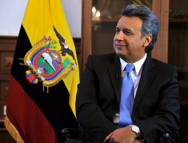Lenin Ekvador prezidenti seçildi