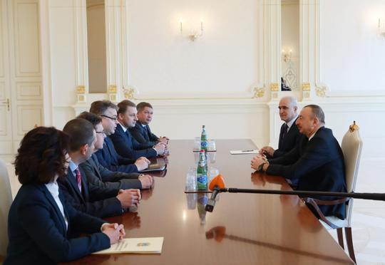 Prezident Stavropol vilayətinin qubernatoru ilə görüşdü