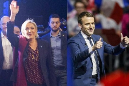 Marin Le Pen Makrona qarşı ilk həmləsini etdi