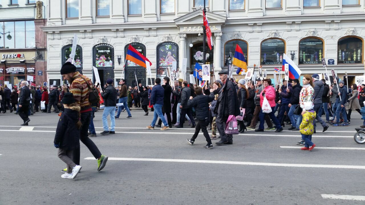 Sankt-Peterburqda ermənilərlə azərbaycanlılar arasında insident yaşanıb – VİDEO