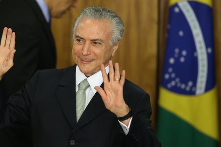 Braziliya prezidenti Mişel Temer korrupsiya işi üzrə şübhəli bilinir