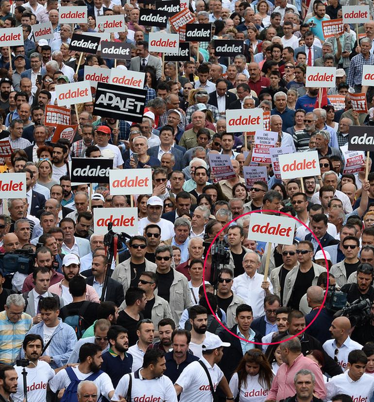 “Ədalətin olmadığı bir ölkədə yaşamaq istəmirik”-CHP-nin “Ədalət yürüşü”başladı