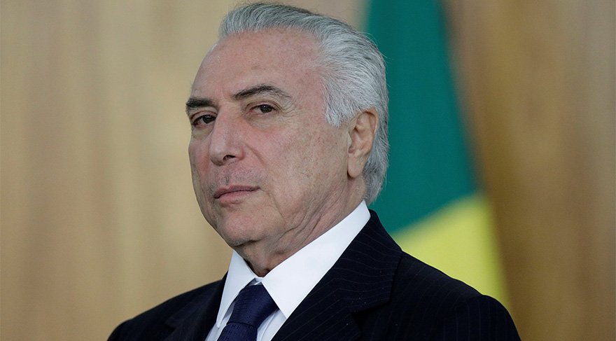 Prezident Michel Temer rüşvət almaqda günahlandırıldı