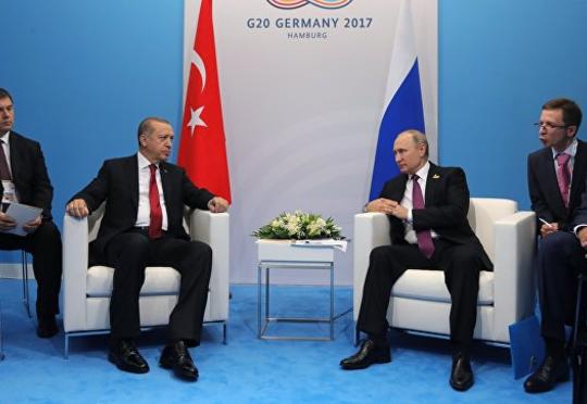 Putin və Ərdoğan görüşdü